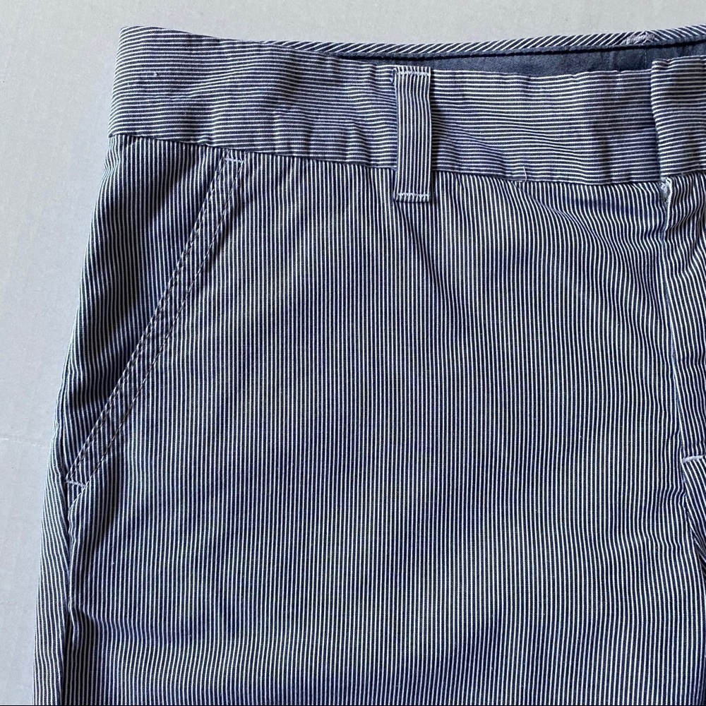 Tommy Hilfiger Pinstripe Chino Short Blue 10 - Picture 4 of 8
